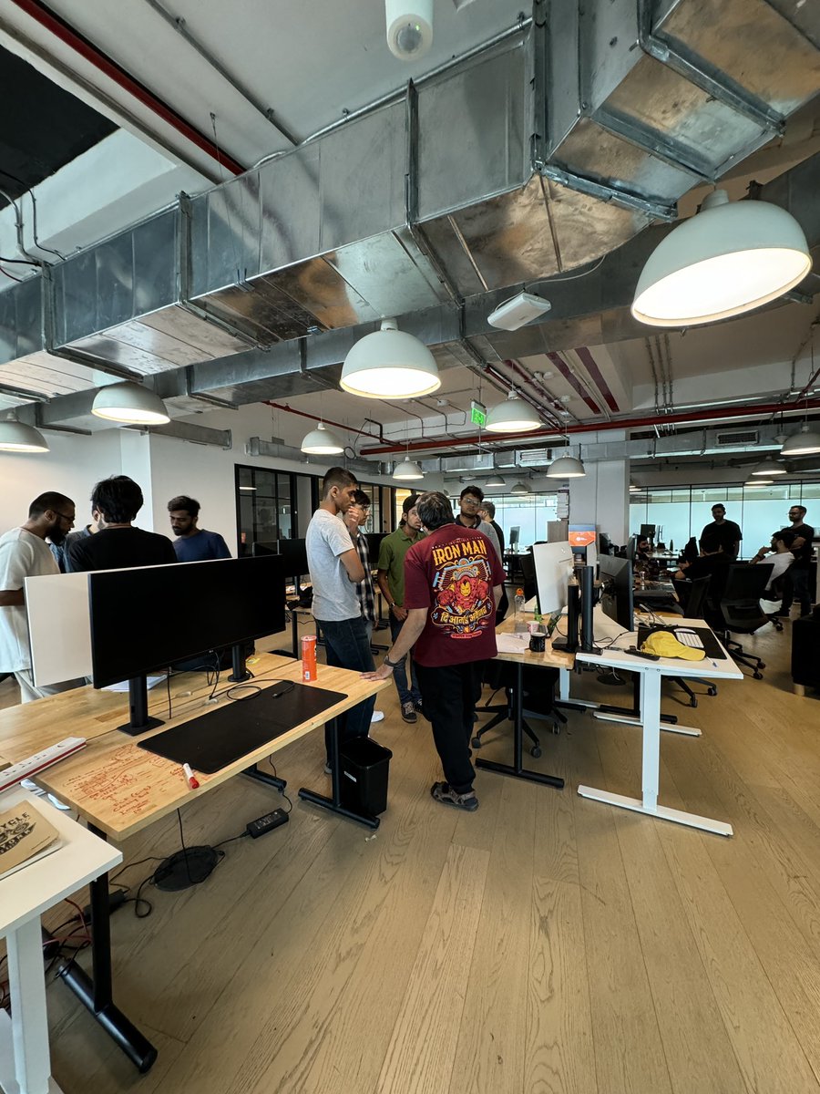 bombay_rs's tweet photo. Amazing energy at our Mumbai Rust Hack & Learn! π¦π¦
Teams crushed it: built a ray tracer from scratch, tackled API design, powered through Rust 101 exercises, & deep-dived into the Reika async runtime. This community is unstoppable! ππ
#RustLang #RustMumbai https://t.co/Pr913luJ6E