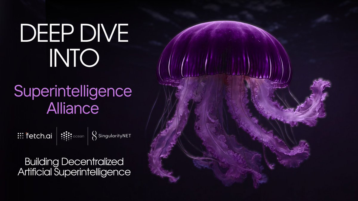 The Superintelligence Alliance💎@ASI_AllianceAI which includes @oceanprotocol, @Fetch_ai, @SingularityNET is about to become a pioneer in decentralized AI👽. Let's go into more detail.
$OCEAN #newdataeconomy #AI $ASI #decentralizedAI