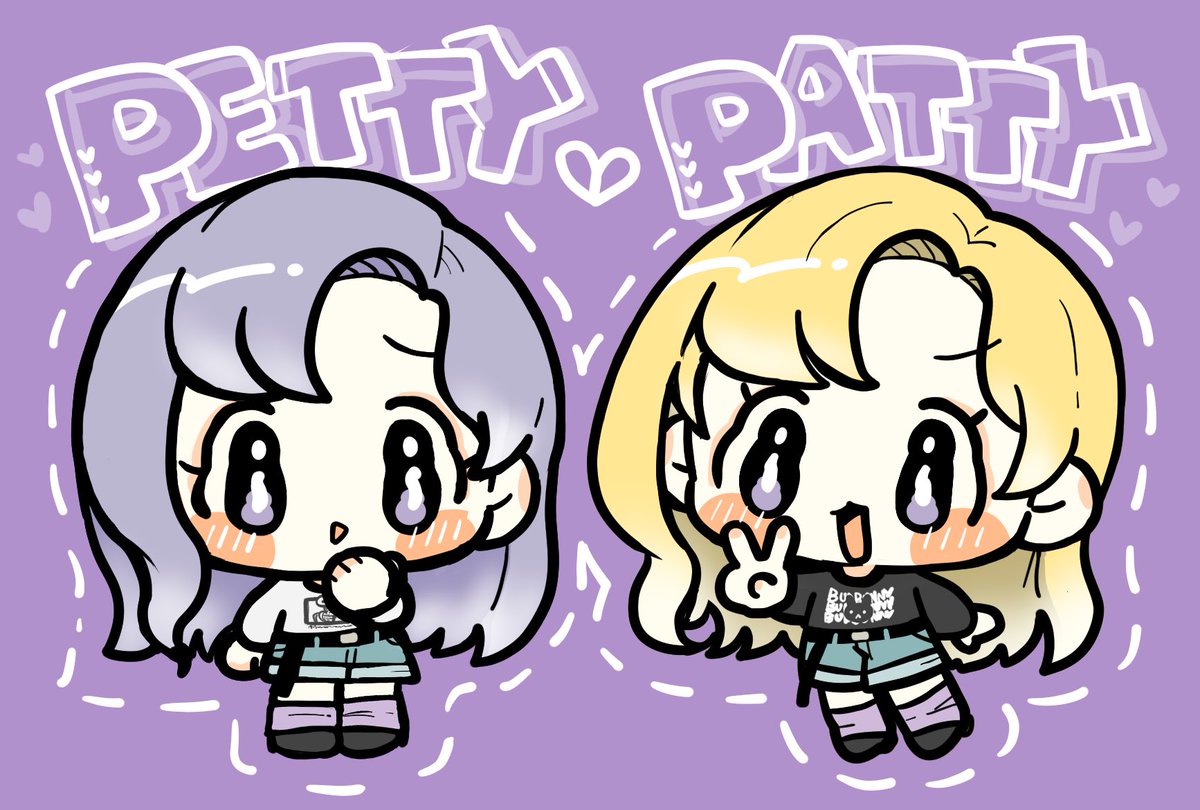 krym_vtuber's tweet photo. 天使がステッカーほしいって言ってたから羽山姉妹描いた❕
それぞれ申請してくる✊✨ https://t.co/pBT3BHU4M8