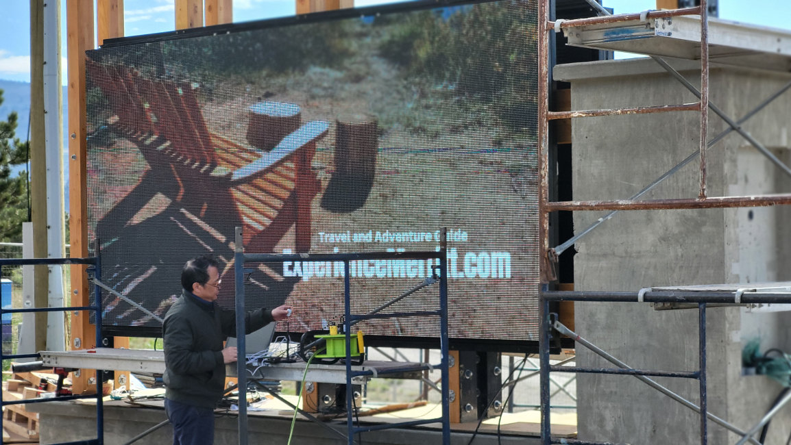 NicolaTourism's tweet photo. Testing the sign before it goes live in the next few weeks. Contact us at marketing@tourismnicolavalley.com to sign up or call us at 778.661.0879.  Get on the list and we will be in touch in the next few weeks.  #merrittbc #merrittmatters #experiencemerritt #exploremerritt https://t.co/y8qPMeyhE5