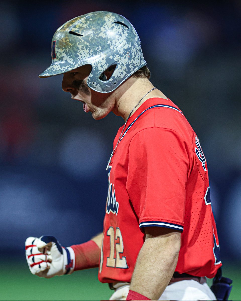 Athens, Ga - The Diamond Rebs (20-17, 5-11 SEC) will take on the Georgia Bulldogs on Saturday for a doubleheader due to the rainy forecast for Sunday. On Friday night, the Rebels jumped out to an early 3-0 lead that began with a bomb off the bat of Andrew Fischer that cleared