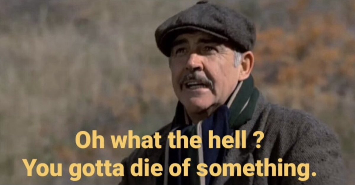 noirgal17's tweet photo. What’s the best single line delivery in a movie?
(Okay, even if it’s not the best, these are still the Words I Live By.) https://t.co/yXV2Zx0wcM