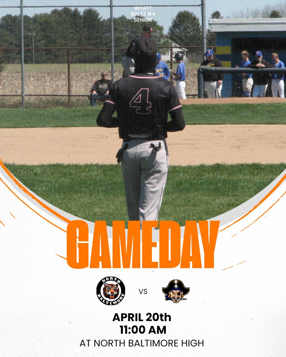 WhoWeBaseball's tweet image. 🚨🚨🚨🚨🚨🚨
It’s GameDay! Your Tigers host the Continental Pirates in a Saturday morning matchup. Play Ball ⚾️ @NBTigersAD #JoinTheHunt