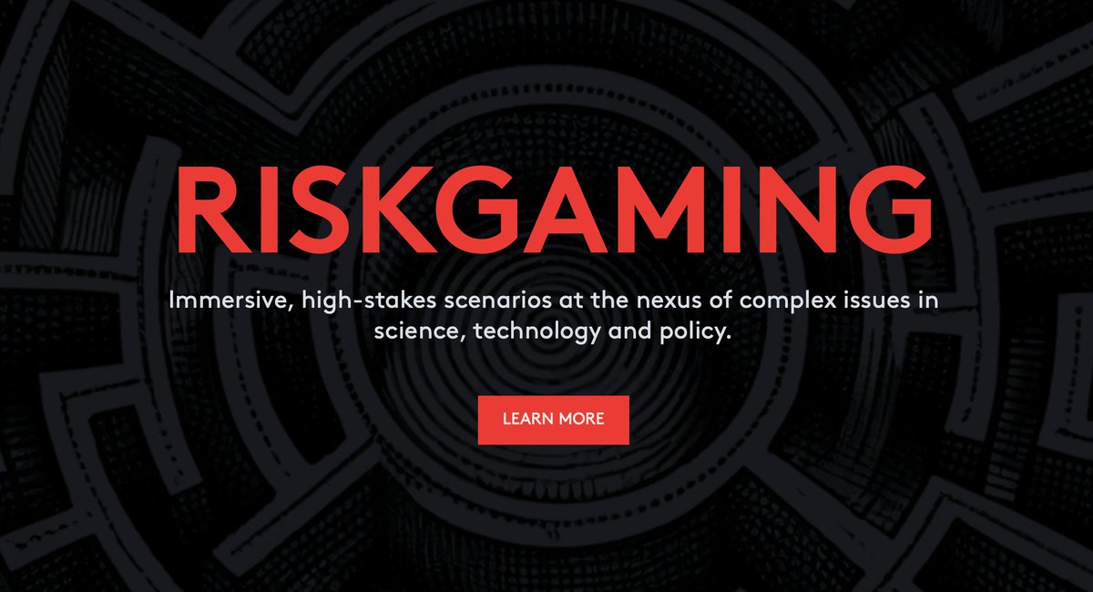 It's a huge day @Lux_Capital – we're officially launching Riskgaming! For a year, we've been developing four scenarios around climate change, national security, China, AI, election security and other topics. Now, we're finally making the first of these scenarios public
