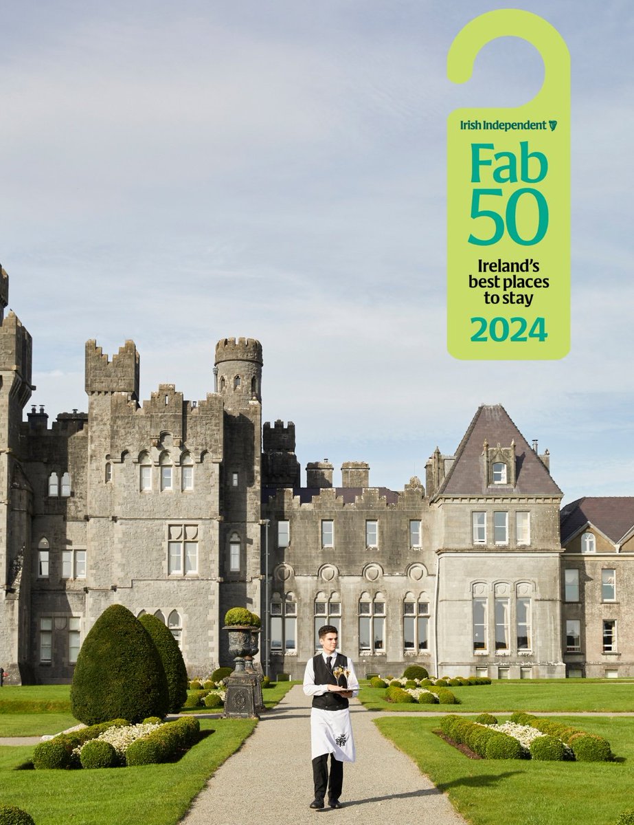 Delighted to be part of the @Indo_Travel_ Fab 50 this year, celebrating the best and most unique places to stay across Ireland.

Thank you @poloconghaile and @Nicola_Brady! 

#IndoFab50 #AshfordCastle #RedCarnationHotels