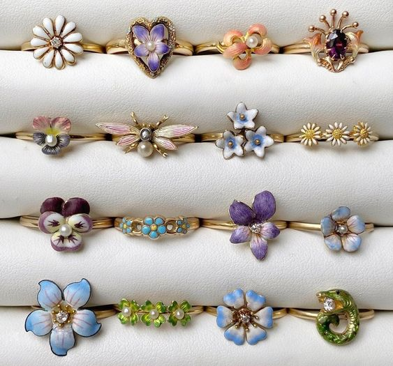 flower rings