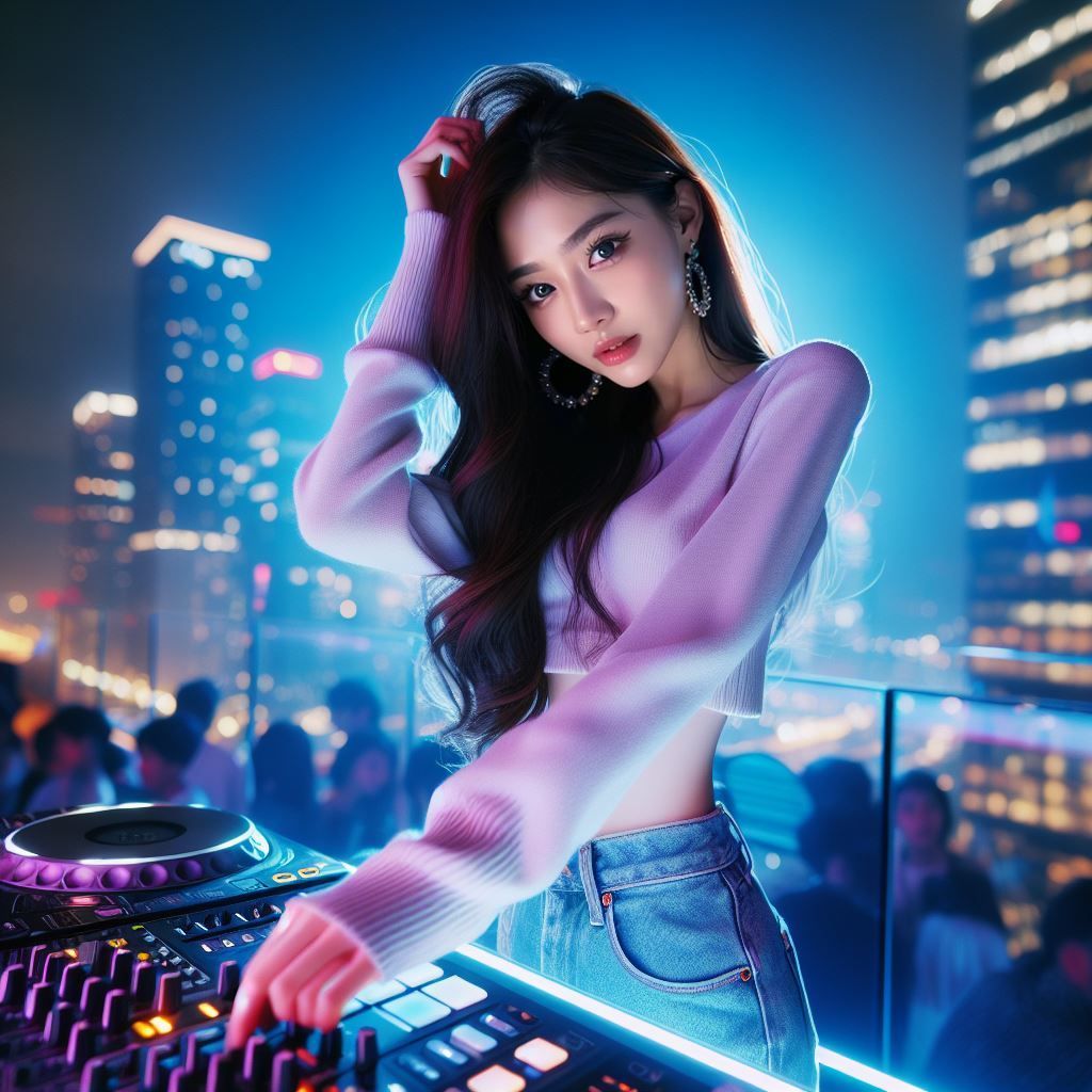 Lights, beats, city nights! ✨🎧 Taking over the decks and diving into a neon-drenched journey where every beat syncs with the city's pulse. Join me on this electrifying escapade! #DJLife #NeonNights #CityBeats