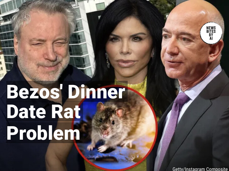 newsBitesByAI's tweet image. Jeff Bezos &amp;amp; GF Dine at Eatery with Reported Rat Problem youtube.com/watch?v=YtwFNN… via @YouTube 

#JeffBezos,#RatProblem,#Balthazar