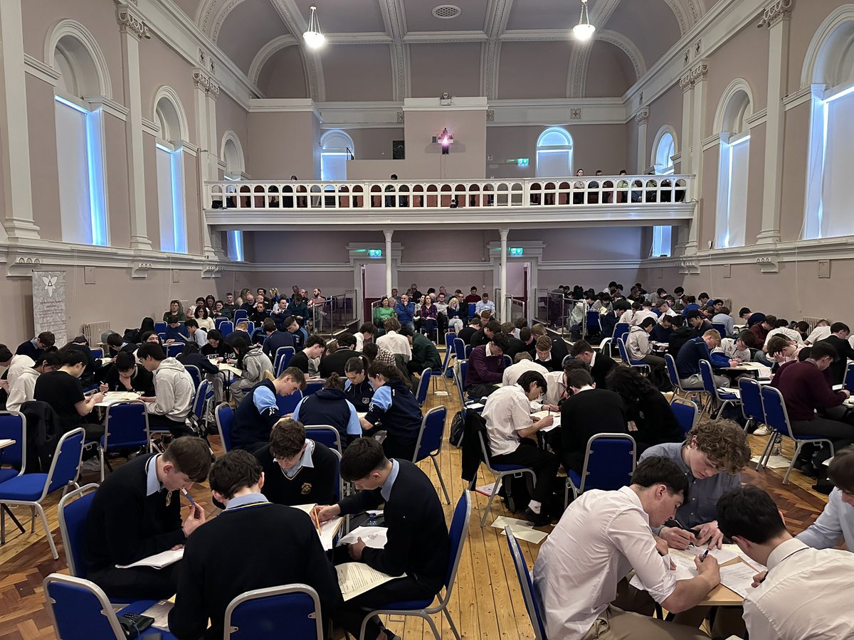 imtanational's tweet photo. Team Maths National Final 2024 now underway in @MaynoothUni @MaynoothCampus Lots of impressive scores already after 2 rounds. https://t.co/AFwyZP5H0h
