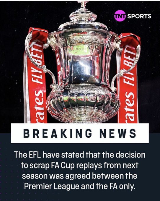 This continued decision making in English football by @premierleague #RichardMasters #SuperLeagueSix ruling with an iron fist now taking the @FA & @TheFACup under their wing. Time to end this small minority rule. @EFL @DCMS @cj_dinenage @StuartAndrew @lucyfrazermp @WeAreTheFSA