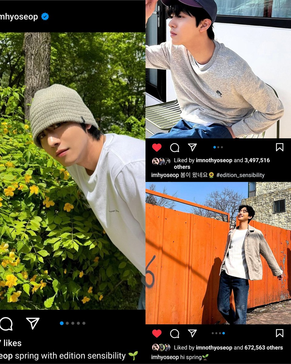 mckenzieahn_'s tweet photo. We know that             Meanwhile,
Sejeong likes              Hyoseop every
Spring.                     Spring Season 💁🏻‍♀️ https://t.co/Rp42qNsWIK