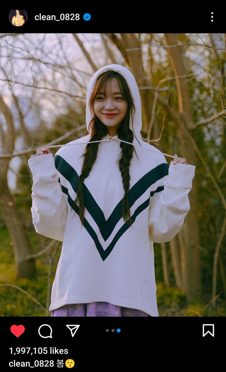 mckenzieahn_'s tweet photo. We know that             Meanwhile,
Sejeong likes              Hyoseop every
Spring.                     Spring Season 💁🏻‍♀️ https://t.co/Rp42qNsWIK