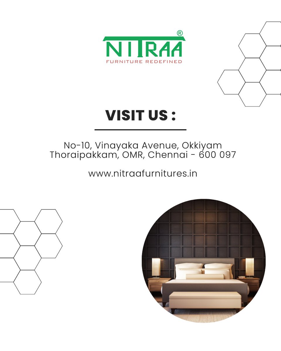 Step into Nitraa, your ultimate destination for premium furniture in Namma Chennai. ✅ Factory made | 🌟10/10 quality | 💫 Unique designs 📍OMR, Chennai Country wide shipping. 🌐Online Shop - nitraafurnitures.in #nitraafurniture #chennaifurniture #premiumfurniture