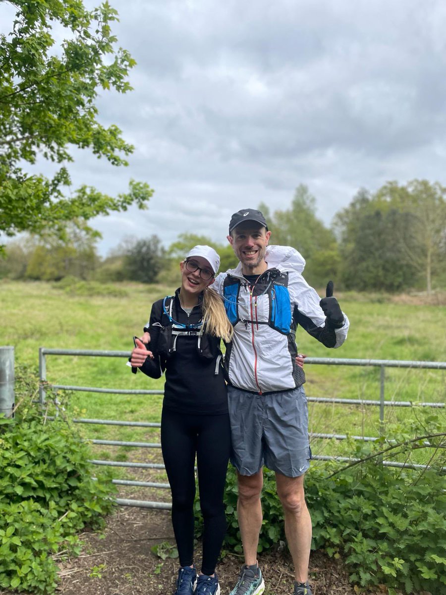 Completed our final long training run with 13.2 miles around lovely Norfolk countryside. Just a little colder than the 30 degrees it will be on race day on 5th May! 
There’s still time to support Street Child so please send a donation their way:

justgiving.com/page/tim-sweet…