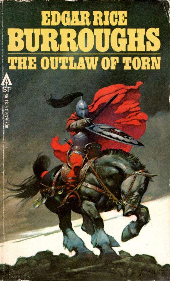 #SciFiDaily This is (un)historical fiction rather than sci-fi. But ERB is primarily known for sci-fi, and it sports a dynamite cover by the SF&F legend Frank Frazetta. This was the first ERB book I ever read, and it was all due to that cover. I loved it at 11, and still do at 67.
