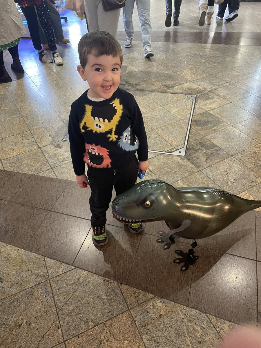 Meadowhall, Sheffield. Where would capitalism being without dinosaurs?