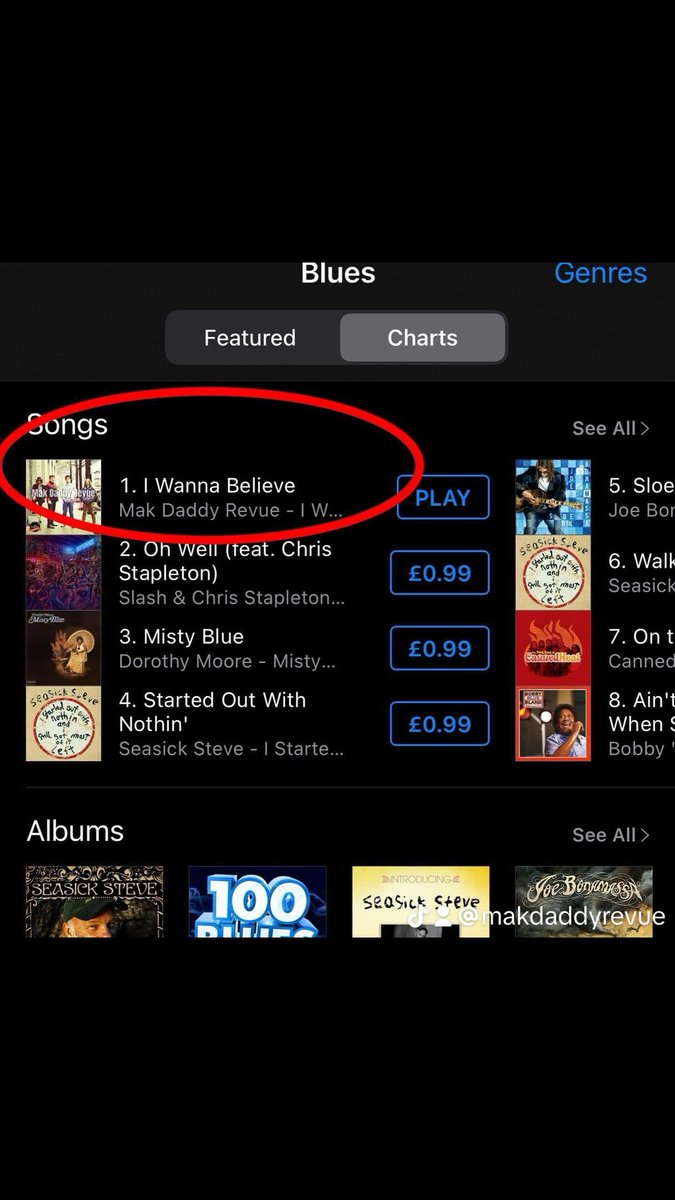 MakDaddyRevue's tweet photo. We held the top spot on iTunes UK Blues chart this past week! Thanks everyone for their support. https://t.co/plcZWUiAh7