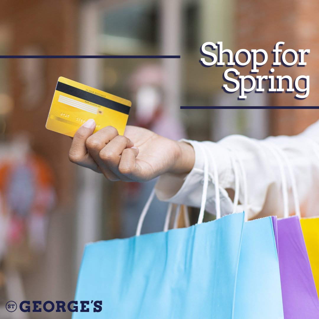 Spring into style with some shopping inspo! 🌸 From vibrant florals to pastel hues, let the blossoming beauty of spring inspire your next shopping spree at St. George's! 🌼💫 #SpringShopping #FashionInspo