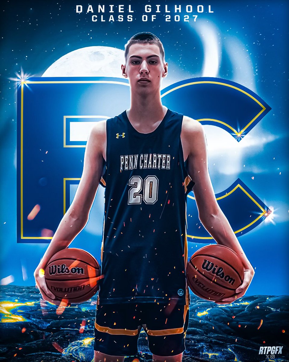 2027 @TeamFinalEYBL forward Daniel Gilhool will enroll at @PCquakersBBall for his sophomore year, his coach tells me. The 6’9” stretch big, who spent his freshman year at Elizabethtown (PA), will join his brother, 2025 Matthew Gilhool, in the Quakers’ frontcourt