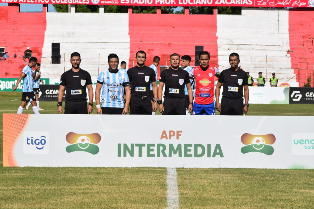 ⏱️ 15' 

➡️ #Colegiales 0
➡️ #Guaireña 0

🗓️ Fecha 3.

#IntermediaAPF 🟠🟢