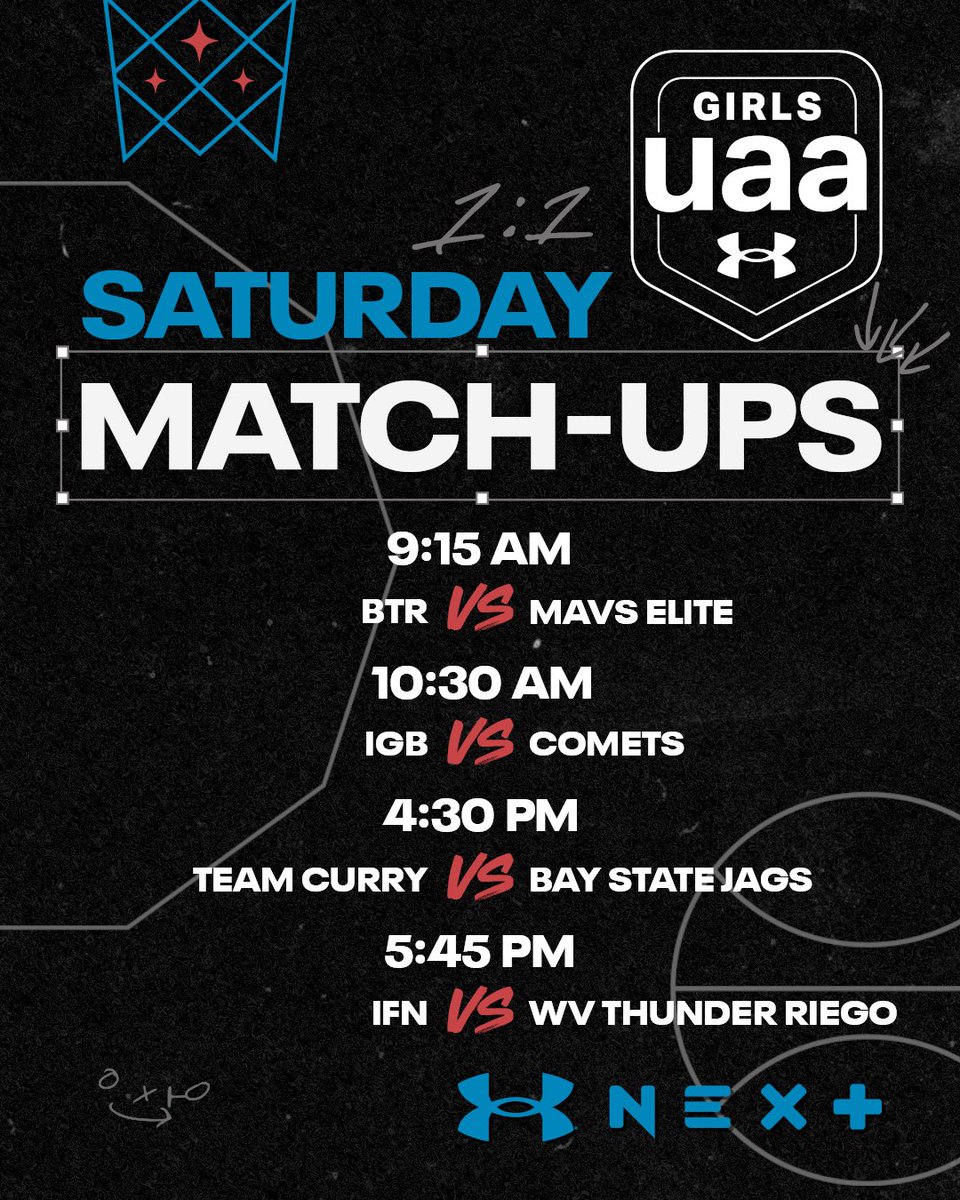 So many CLOSE games yesterday!! Be sure to hit the livestream for today’s match-ups! underarmournext.com/basketball/gir…