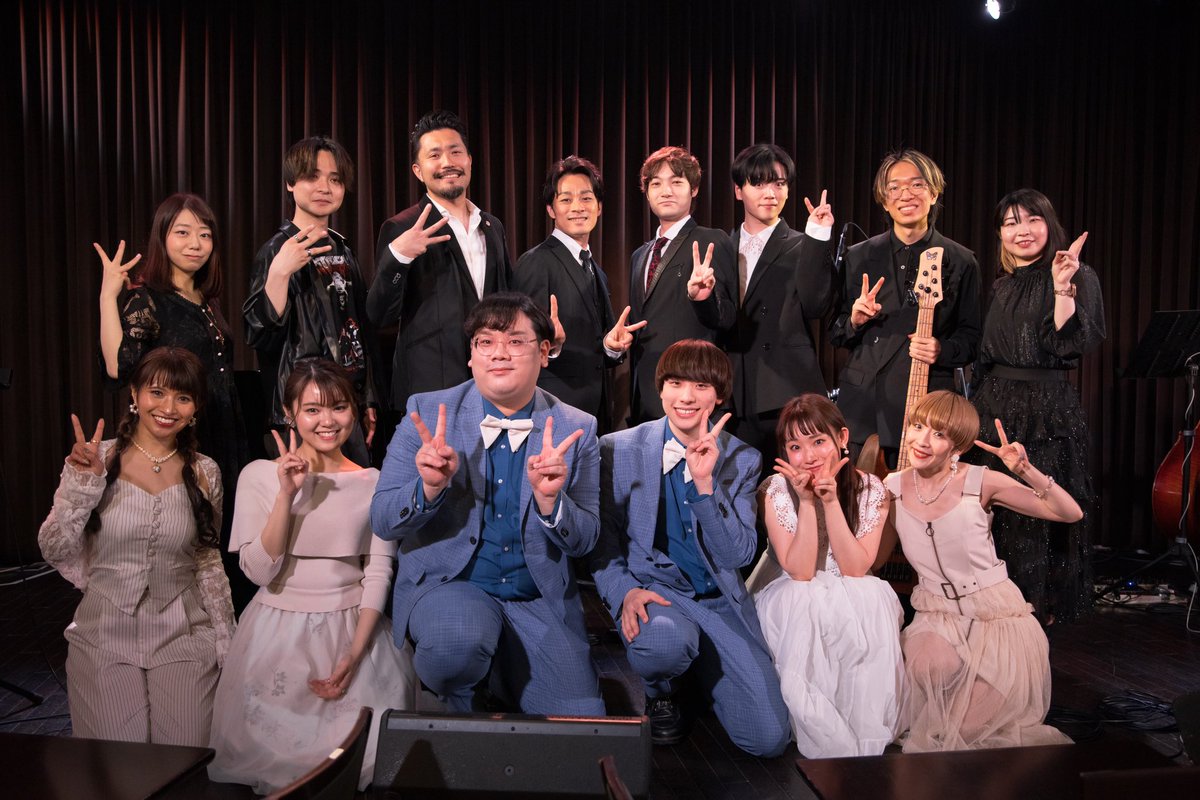 revue_gg's tweet photo. 【満員御礼🎉㊗️】

The Grit Groovers presents REVUE −THE BEST COMPANY−

ご来場くださったお客さま、そして関わってくださったすべての皆さまへ、心から感謝御礼申し上げます。
誠にありがとうございました！

この出逢いが、これからも末長く続いていきますように。

⁡【出演キャスト一覧】
小此木麻里 @mariokonogi 
MARIA-E @mjmemjme 
水野貴以 @mizutaka127 
堀優衣 @yuiyui_1012 
神田恭兵 @Kyohei_Kanda 
中井智彦 @NakaiTomohiko 
若松渓太 @keita_wakamatsu 
斎藤准一郎 @saitoshunichiro 
ピアノ：高瀬啓伍 @gg_keigotakase 
ドラムス：チェケラッチョ（こういち） @GG_Drums 
ギター：久保井未羽 @miukuboi 
ベース：米光椋 @basscomp45 
キーボード：西寿菜 @kkkk5107 
エレクトーン：山本果穂 @yamayamakakaka 

#ベスカン2024 #ミュージカル