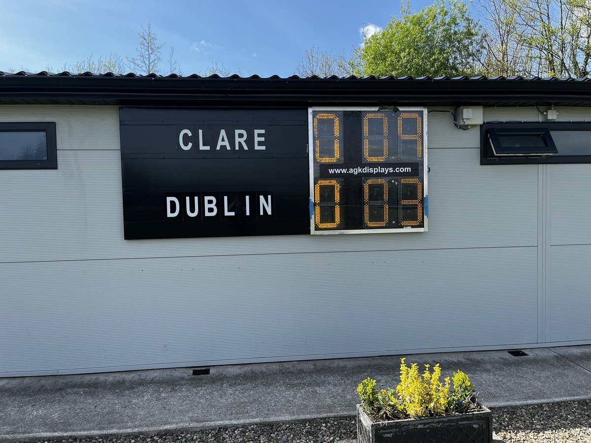 Under 17 Development Final Match @ClareCamogie 0-09 @CamogieDublin 0-03 📍Fr McNamara Park, Ennis ⏱️ Half time