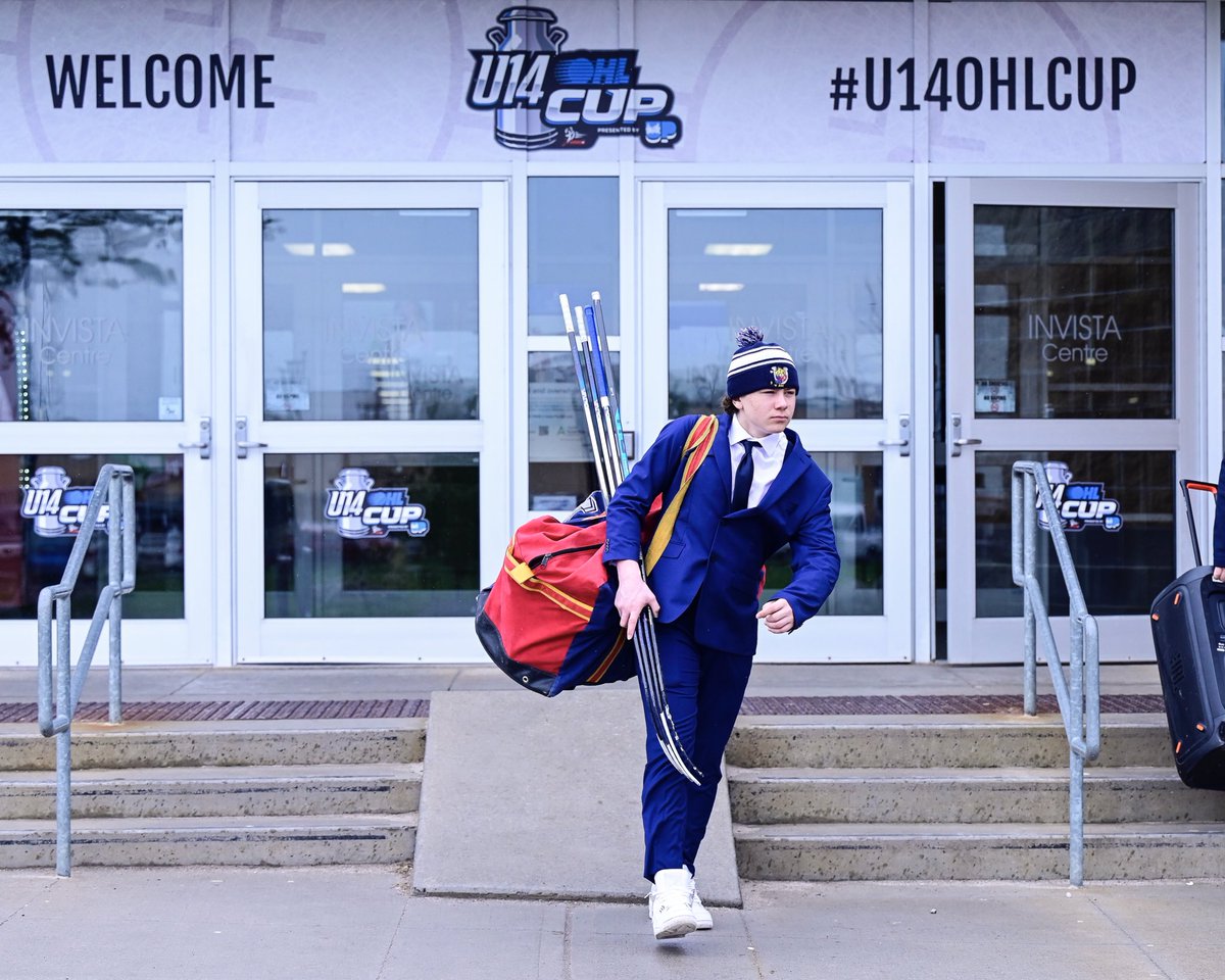 Welcome to Day 2 of the @OHLHockey #U14OHLCup presented by @MilkUPOntario!