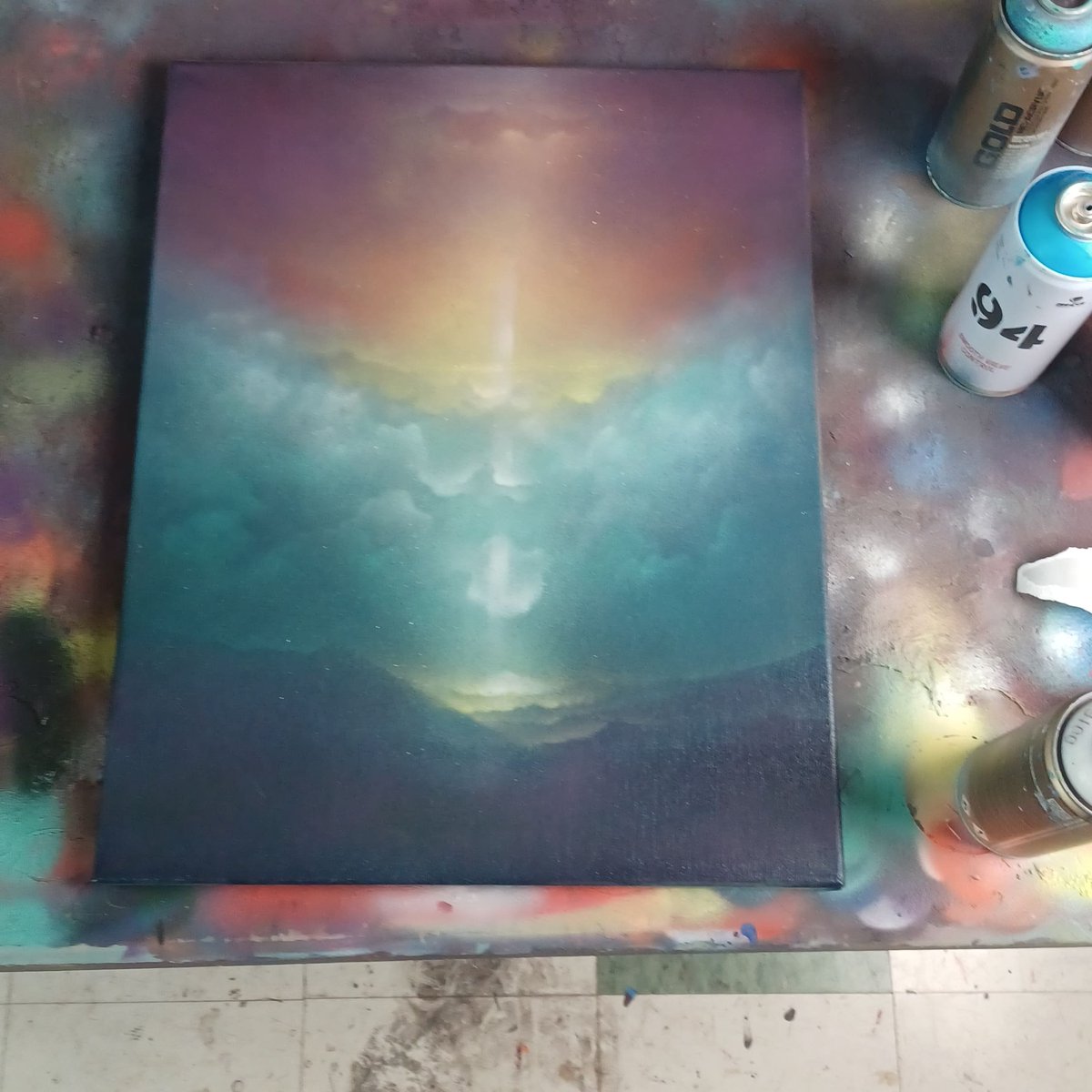Here is what I was doing last 4/20.  This painting is available for purchase, or you can commission me for something more personal.

#artftw #finespraypaintart #nftartist