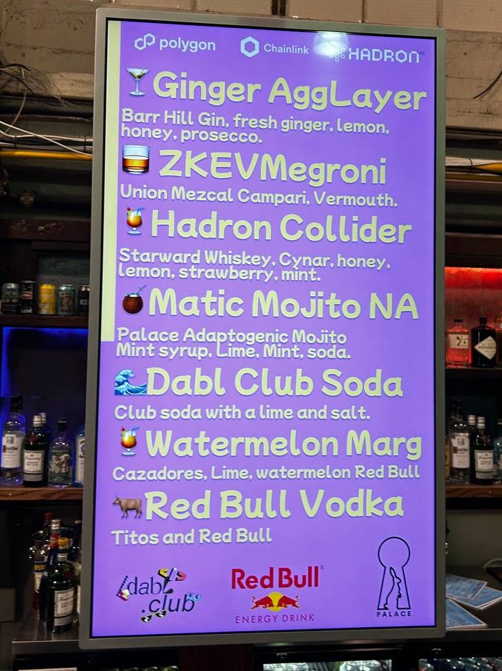 pick your drink 🍹