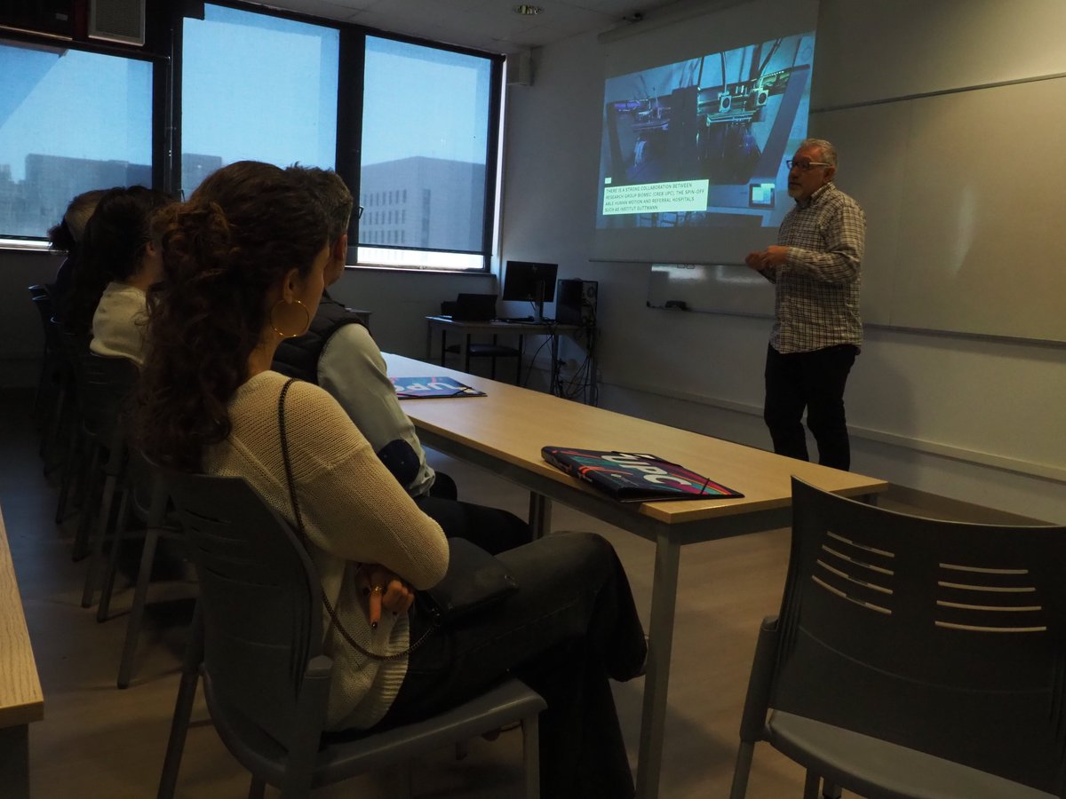 Massimo Cenciarini (@massicenciarini) on Twitter photo <a href="/massicenciarini/">Massimo Cenciarini</a> introduced the research and technology developed at #CREBUPC and in the
<a href="/BiomecUPC/">BIOMEC Lab | UPC</a> at the open day of <a href="/ETSEIB_UPC/">ETSEIB</a>!
🚀We want to promote research careers in biomechanical engineering!
Students from <a href="/ARM2u1/">ARM2u</a> were present!
#portesobertesUPC #territoriUPC #ETSEIB <a href="/massicenciarini/">Massimo Cenciarini</a> introduced the research and technology developed at #CREBUPC and in the
<a href="/BiomecUPC/">BIOMEC Lab | UPC</a> at the open day of <a href="/ETSEIB_UPC/">ETSEIB</a>!
🚀We want to promote research careers in biomechanical engineering!
Students from <a href="/ARM2u1/">ARM2u</a> were present!
#portesobertesUPC #territoriUPC #ETSEIB