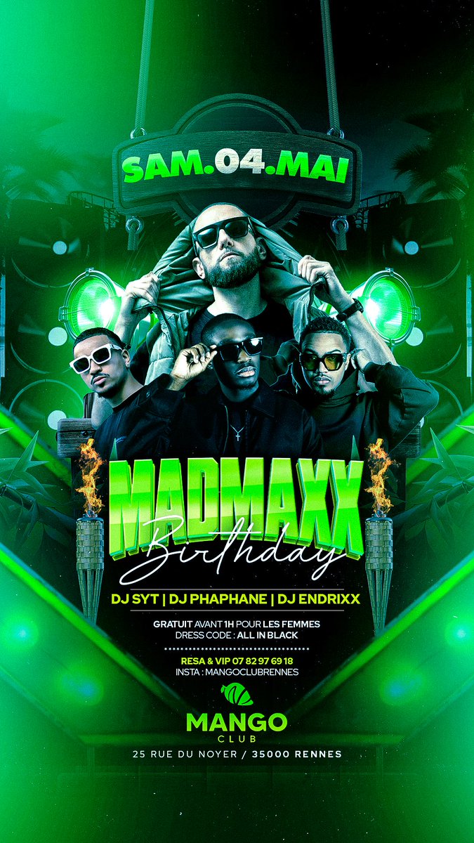 deejaymadmaxx's tweet photo. My Bday 4/05 Mango (Rennes🇫🇷) https://t.co/jfrODKitiu