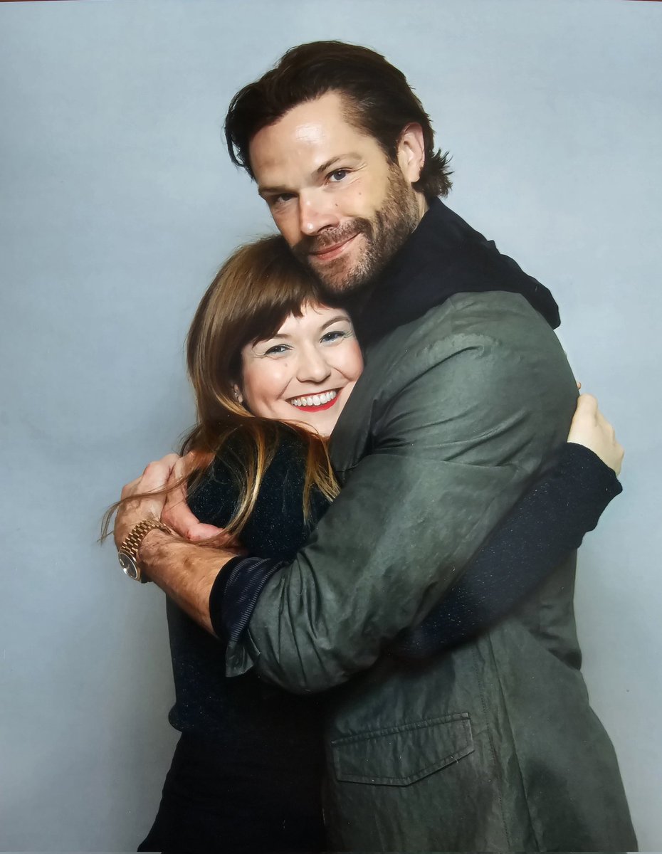 My photo ops with Jensen &amp; Jared #Jib14