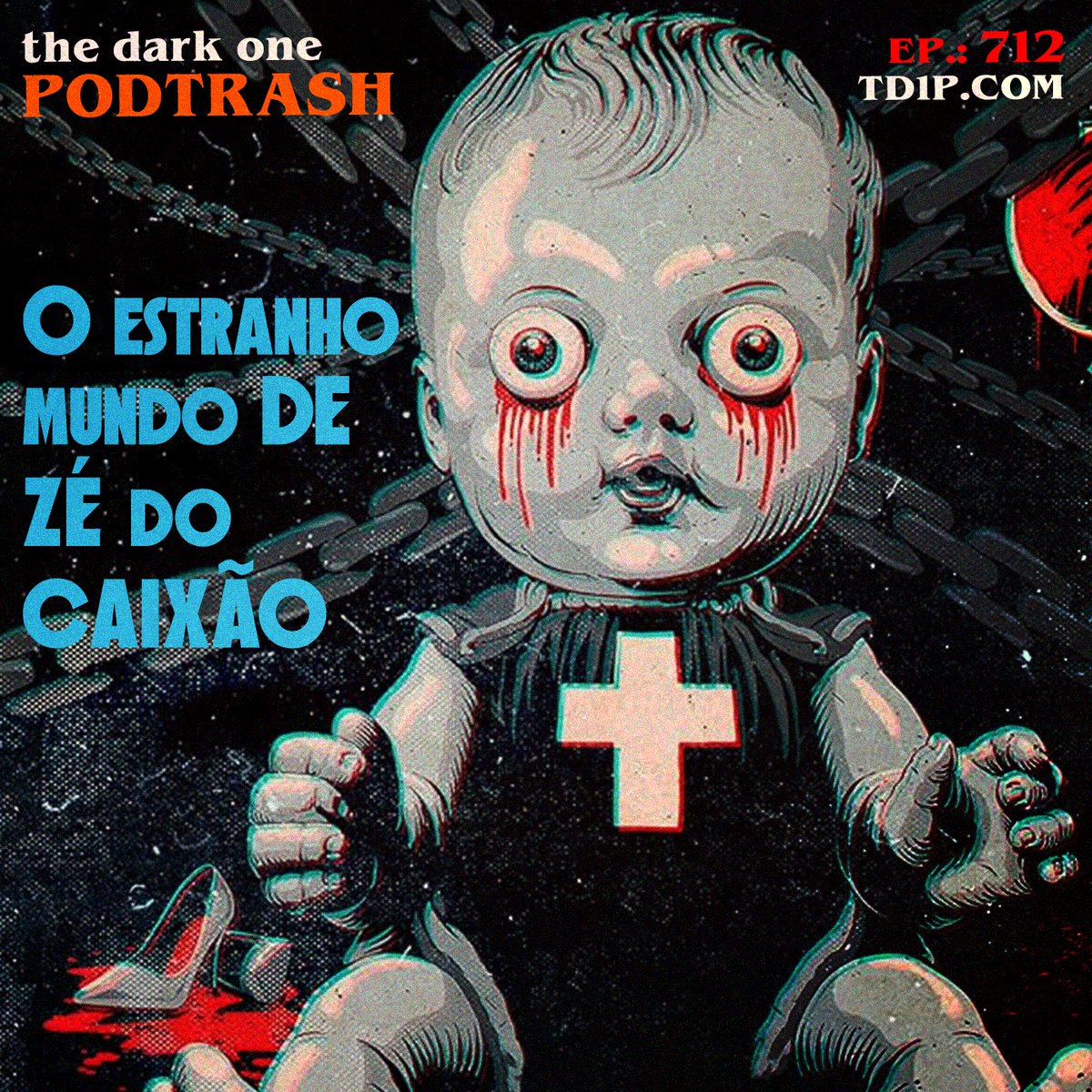 💀Horror eterno!🎧 Escutem nosso papo com o @billythebutcher sobre a antologia 'O estranho Mundo de Zé do Caixão', um filme lançado em 1968 pelo nosso saudoso mestre José Mojica Marins! td1p.com/podtrash-712-o…