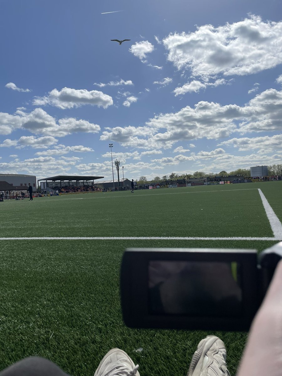 ConnorDossi's tweet photo. Pitch side for @GCAFCofficial final home game of the 23/24 season 🟡🔴 https://t.co/gtccZa6vdE
