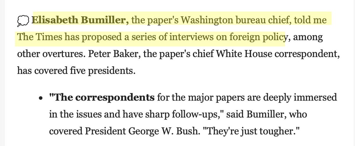 You really get the sense that the Paper of Record's terrible coverage of Biden is based largely on their editors and reporters being SUPER PISSED Biden won't give them a one-on-one interview.