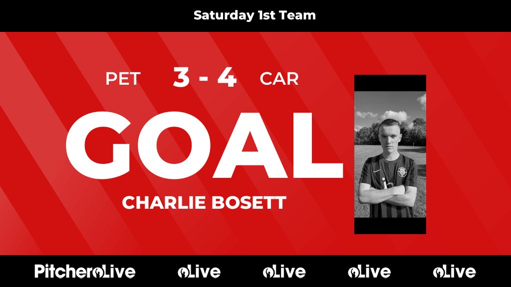 StanCardeaSFC's tweet photo. 47': Charlie Bosett scores for Cardea FC ๐
#PETCAR #Pitchero
https://t.co/xPNJKVeVRo https://t.co/0pHlx3TWOC