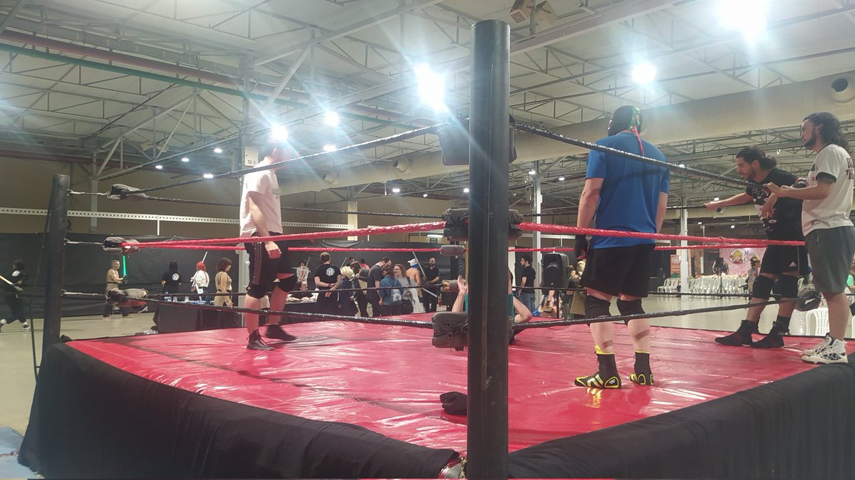 Primer entrenamiento en ring en el evento de <a href="/ElcheWrestling/">Elche Wrestling</a> en la Japan Weekend de Alicante junto con luchadores de <a href="/ICHIBANmalaga/">Ichiban Wrestling 一番🇪🇦</a> <a href="/ACWspain/">ACW - Aragón Championship Wrestling</a> <a href="/TyrisWrestling/">Tyris Wrestling</a> y <a href="/AnibalWrestling/">Anibal Wrestling</a> . 

#murciatienewrestling