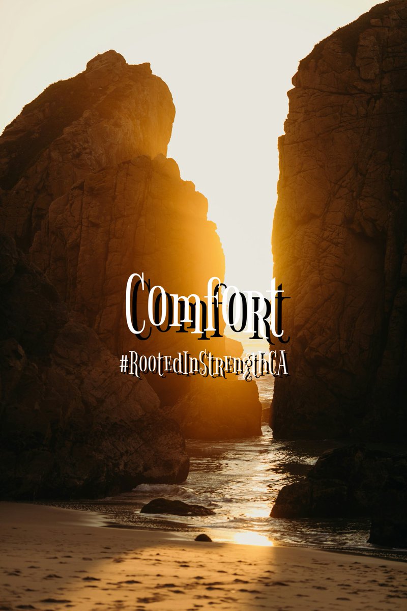 Don’t let Comfort keep you in check from stepping out and taking risks. When God calls you out answer his call and get out of your Comfort Zone. Don’t sit back and wait. Faith thrives in discomfort. God has you covered. 
Mark 8:34-35 
#RootedInStrengthCA