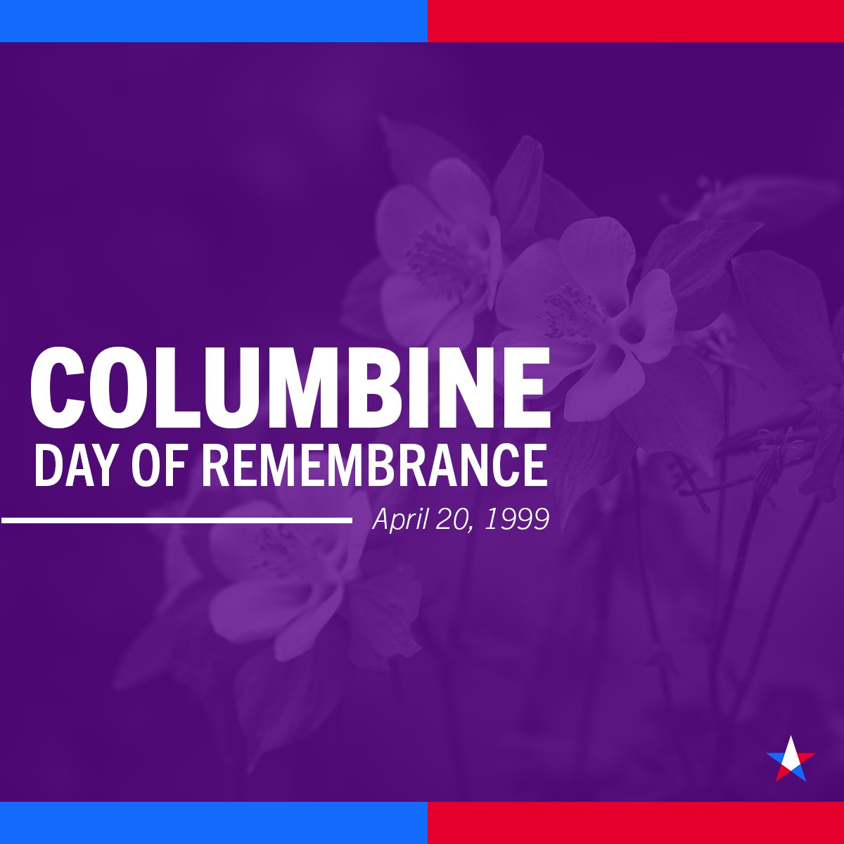 Today we honor 25 years since the horrific massacre at Columbine High School killed 13 students and educators. Join us to honor their memories and take action to #endgunviolence once and for all. bradyunited.org/take-action