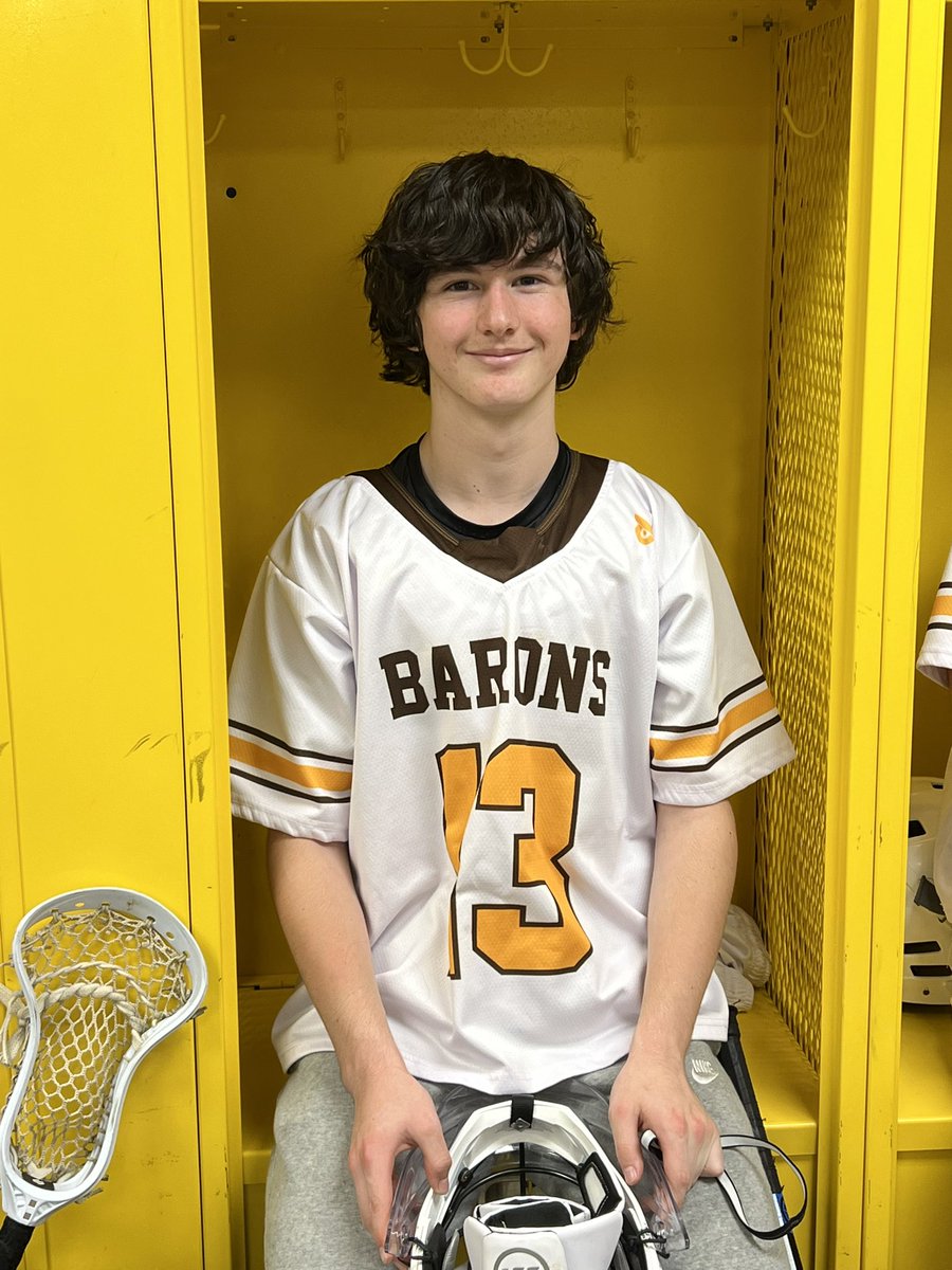 Entering the game without a warm up, goalie Carter Jorgensen earned the game ball for Tuesday’s win over Licking Valley.
