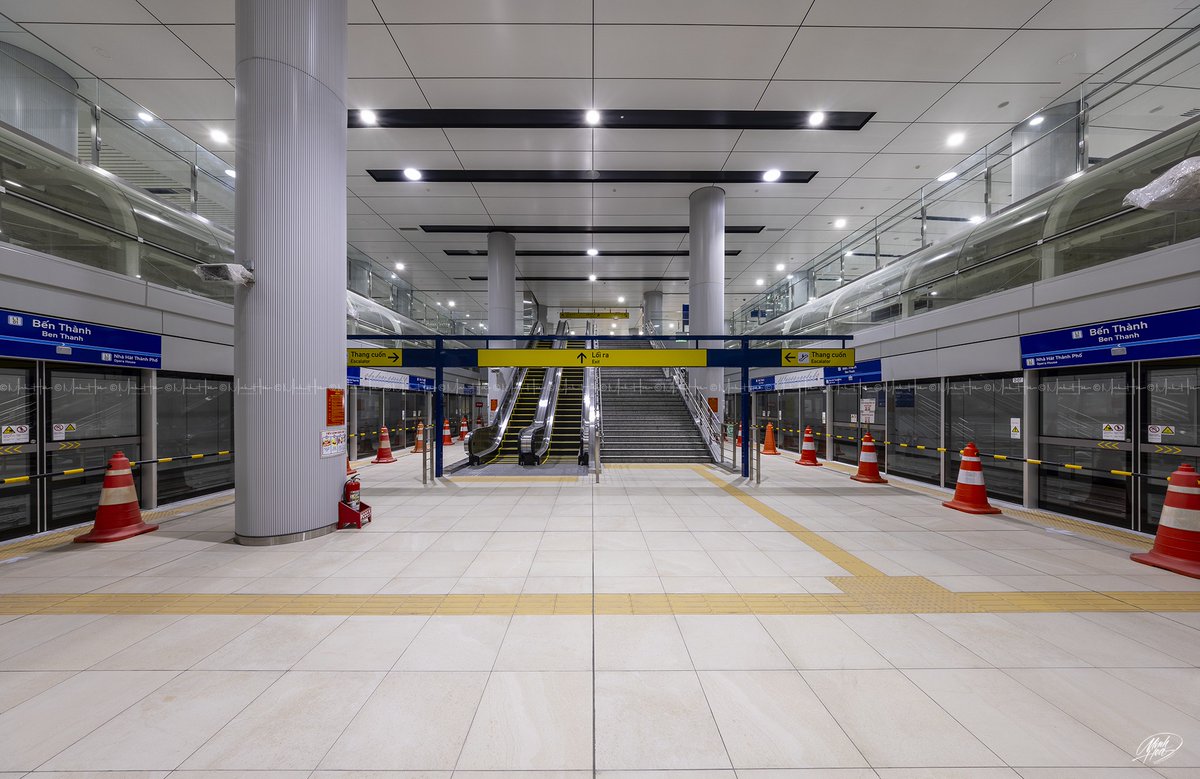 SaigonInfras's tweet photo. Let's observe some latest captures of underground stations of Saigon-hcmc metro, Line No. 01, Ben Thanh - Suoi Tien through the Lens of an excellent photographer, namely Minh Hoa.

#Saigon #Future #Green #Infrastructure #News https://t.co/pSTfbRXtPk