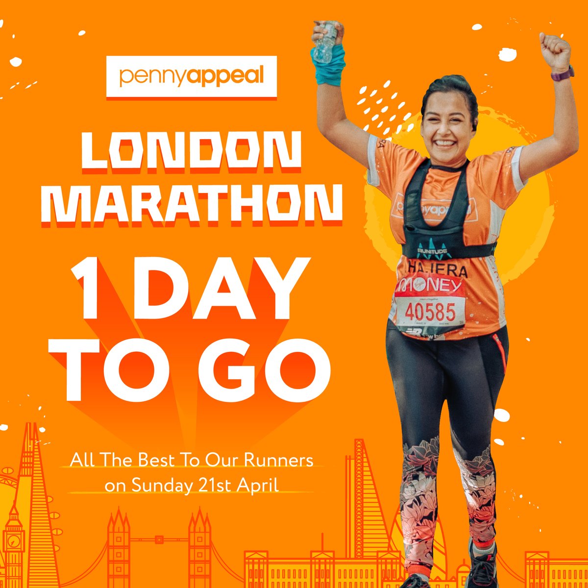 It’s Tomorrow! 🙌 This time tomorrow we’ll be painting the track orange at the 2024 TCS London Marathon, raising vital funds for our Emergency Response appeals. Good luck once again to our superstar runners! 🏅🧡