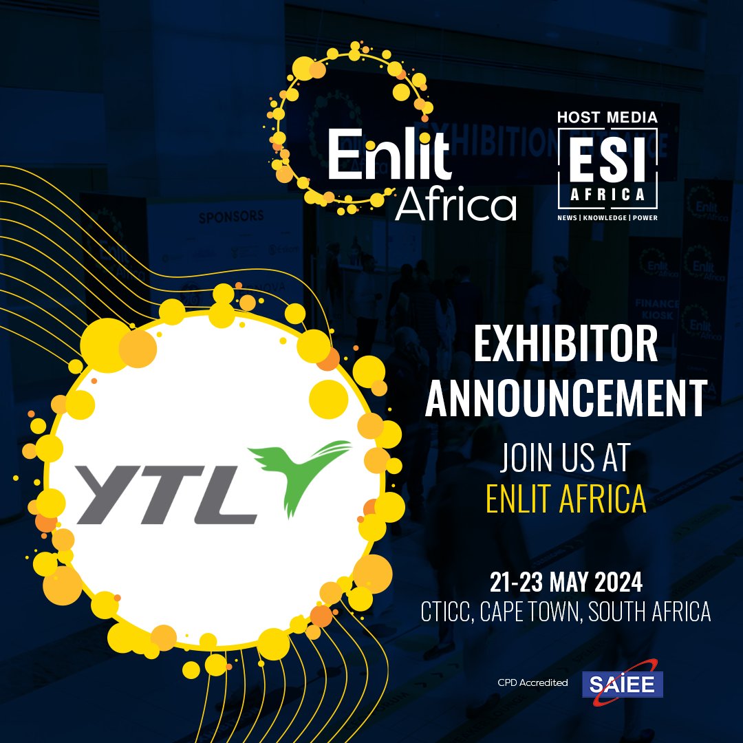 Enlit Africa is proud to present ZHEJIANG YONGTAILONG ELECTRONIC CO., LTD. as an Exhibitor at Enlit Africa 2024! ⚡Join us at Enlit Africa, get your 𝙁𝙍𝙀𝙀 visitor pass: eu1.hubs.ly/H08ykfy0 ⚡Download the Programme here: eu1.hubs.ly/H08yhgF0