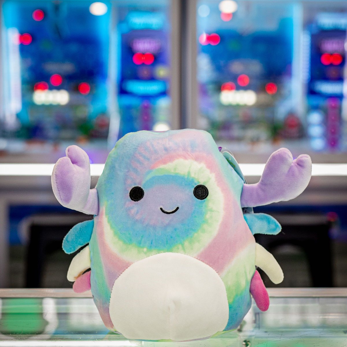 Christabel the Crab is totally CLAW-some!  🤩  #Squishmallow #FantasyIslandLBI