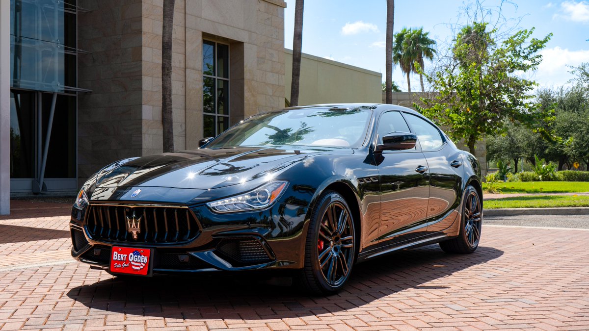 RGVMaserati's tweet photo. Why buy at #BertOgdenMaserati? Because you deserve an experience that mirrors your ambition and style. We make it easy! 🌟 

Discover more by contacting us at 956-477-5063 or via our site https://t.co/KKLqHIYclR. Vehicle Pictured: 2021 #MaseratiGhibli #DaleGas #vackarstadium https://t.co/9RtblLeL2j