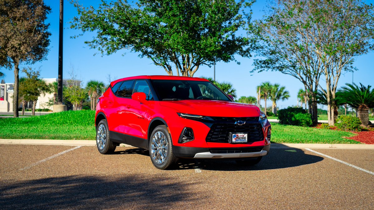 FiestaChevrolet's tweet photo. Turn heads wherever you go with the stylish Chevrolet Blazer. #FiestaChevrolet makes it easy to drive the SUV that stands out in a crowd! 🔥

Want to know more? Contact 956-277-9315 or visit: https://t.co/aj1QmQiHqq #DaleGas #vackarstadium

Vehicle Pictured: 2022 #ChevroletBlazer https://t.co/cUfHMYx723