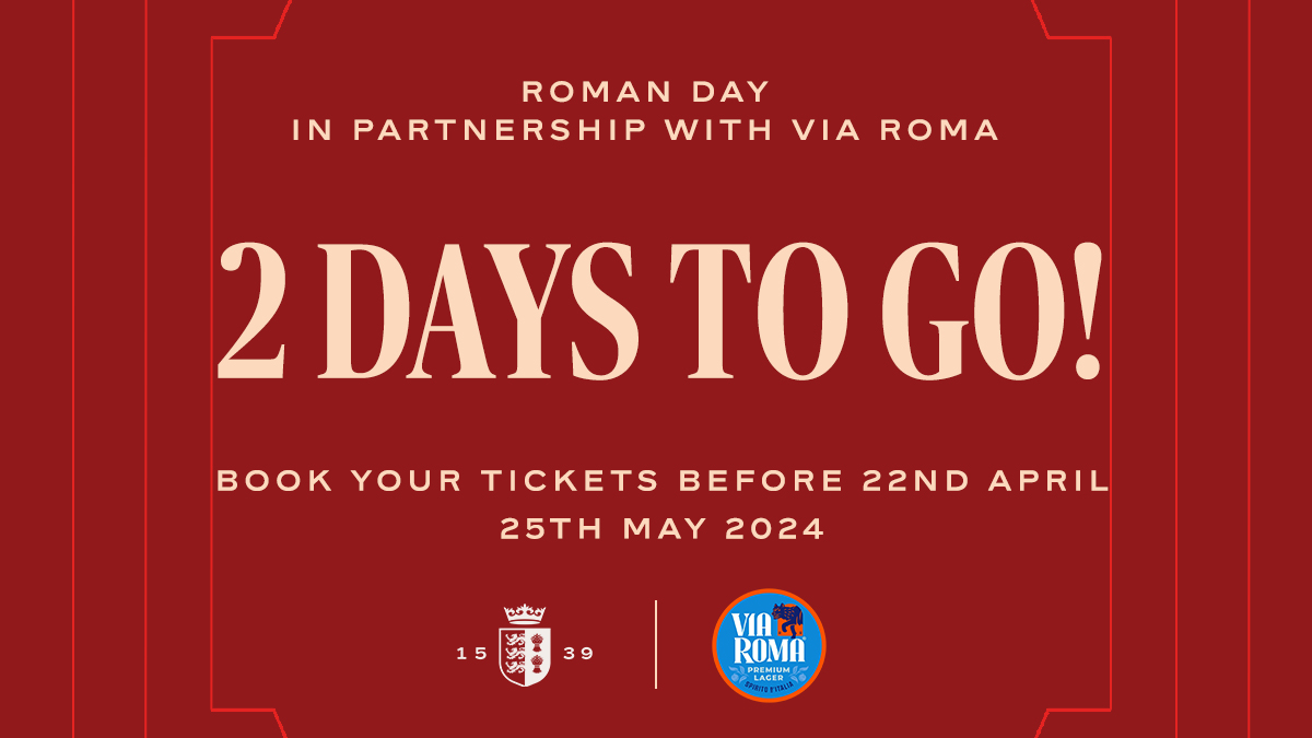 You've been given your marching orders, now it's time to book your tickets! 🏇 Only 2 days left to secure the best priced tickets for Roman Day in partnership with Via Roma. 🚨 This is a raceday you and the family don't want to miss! 🎟️ chester-races.com/race-days/fixt…