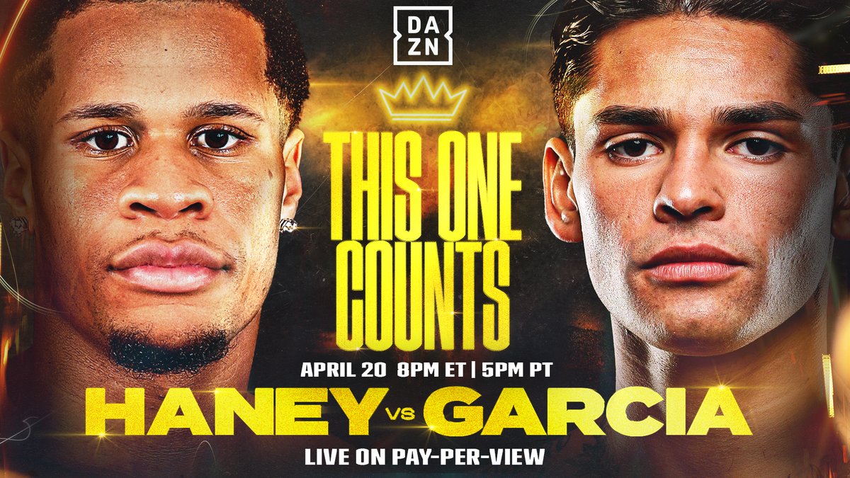 There is set to be a huge fight in the U.S. on April 20th when Devin Haney and Ryan Garcia go head-to-head for the WBO Super Lightweight championship - LIVE on Pay-Per-View! Contact our office for ordering information. sectv.com/tv/pay-per-vie…