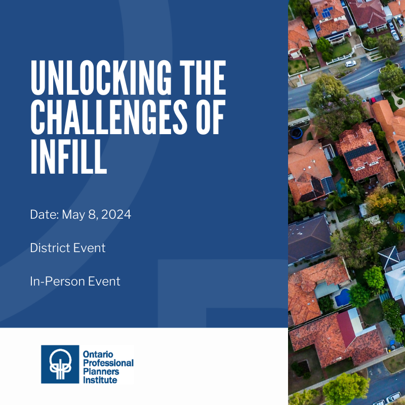 On May 8, join Eastern District at the Belleville Club to explore residential infill and intensification practices, and the applicability to smaller cities in south-eastern Ontario, like Belleville. Register now! ow.ly/euZq50R9yFw